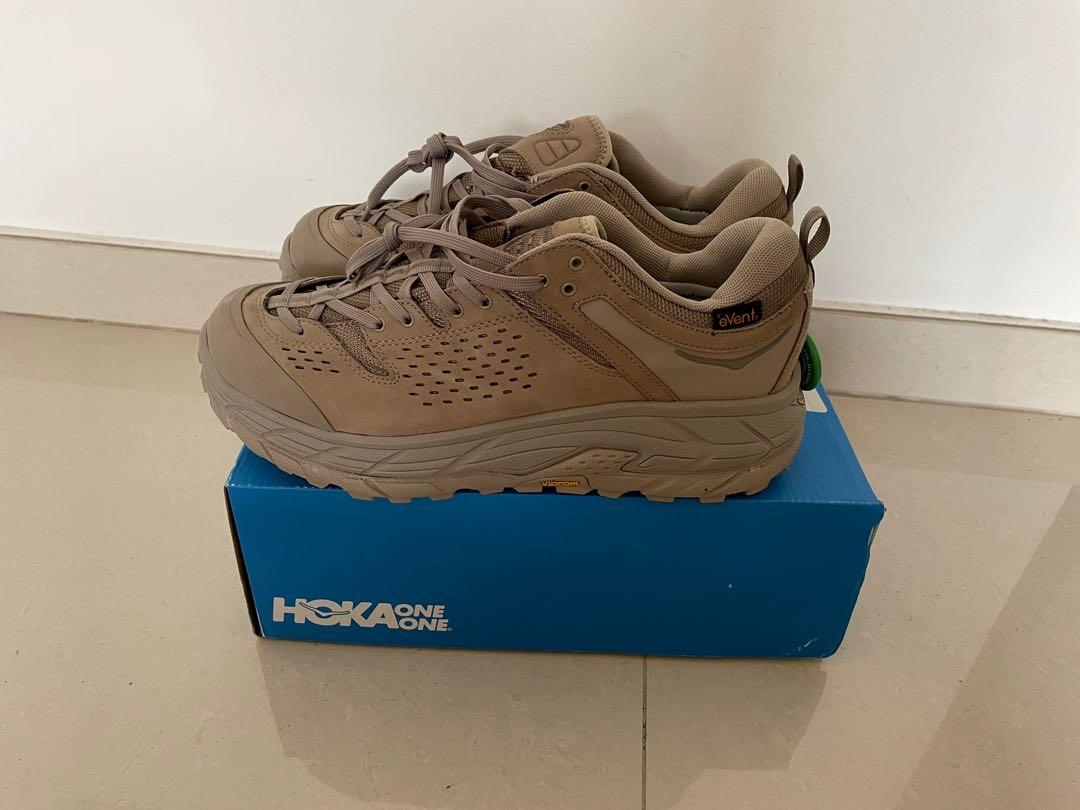 Hoka One One x Engineered Garments Tor Low Taupe Men s Fashion Footwear Sneakers on Carousell