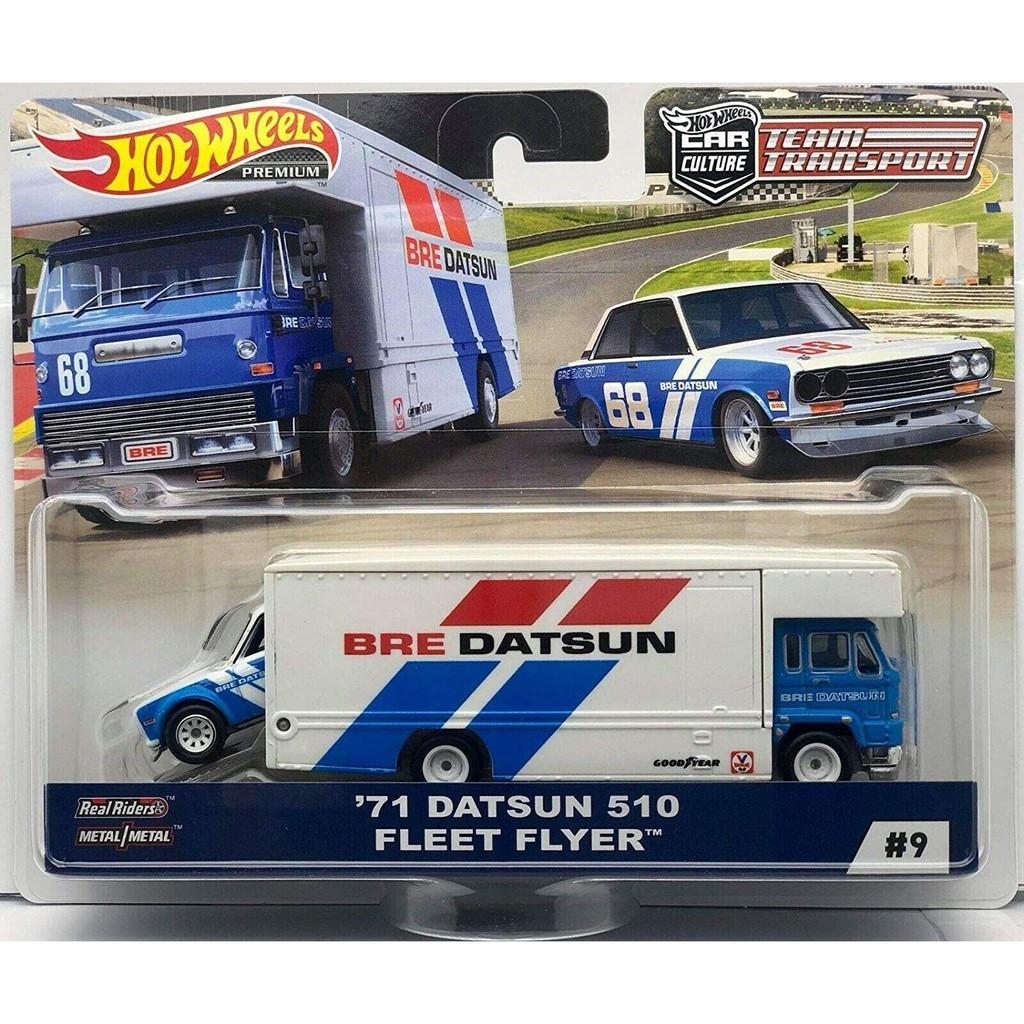 Hot Wheels Team Transport Datsun 510 BRE Hobbies Toys Toys