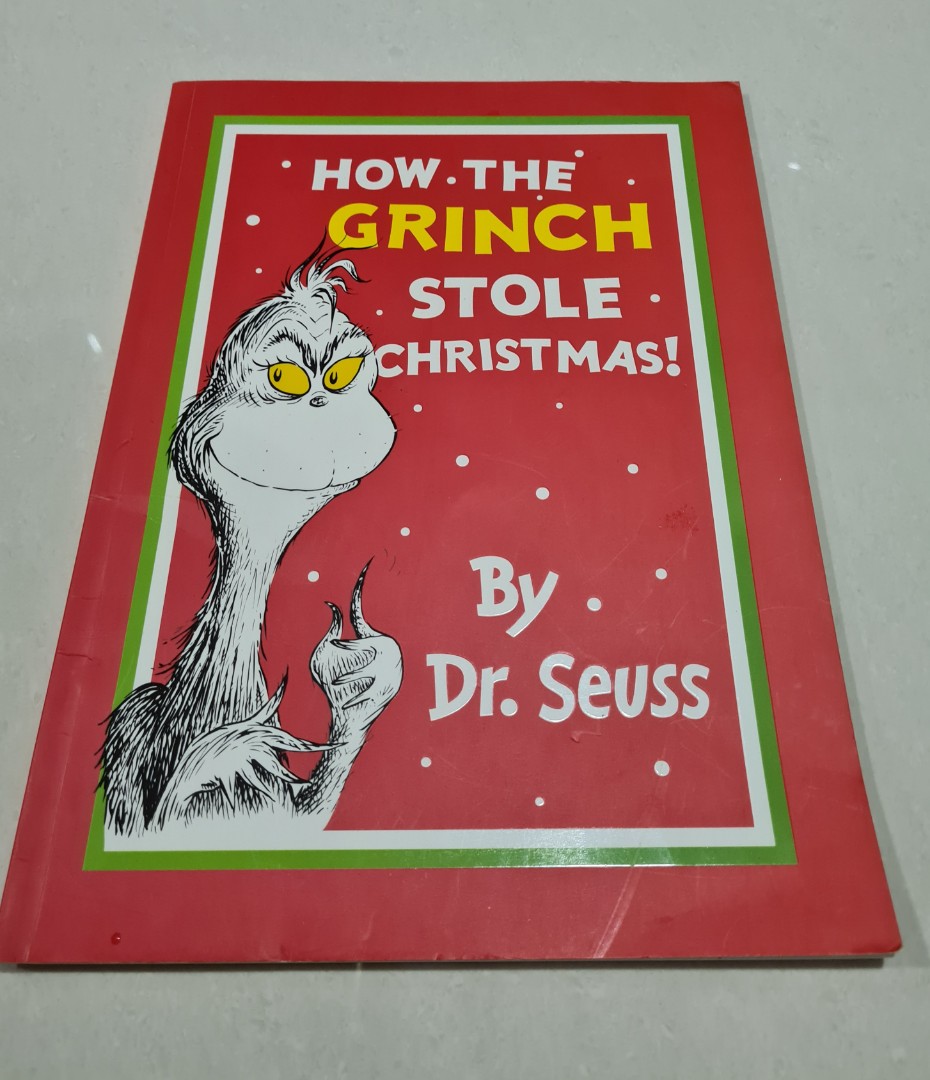 How The Grinch Stole Christmas by Dr Seuss, Hobbies & Toys, Books ...