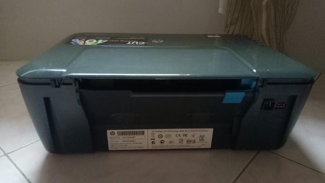 HP Deskjet Ink Advantage 2060 AllInOne K110 Print Scan Copy