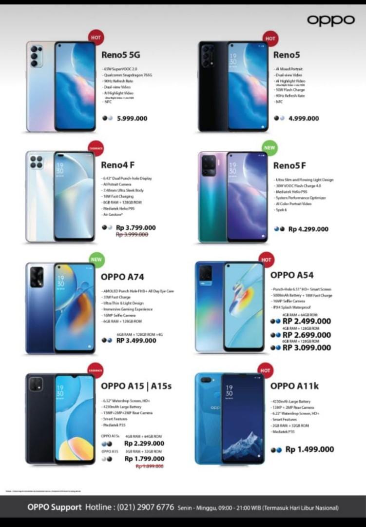 Hp Oppo Reno 5 Bisa Dikredit Elektronik Lainnya Di Carousell