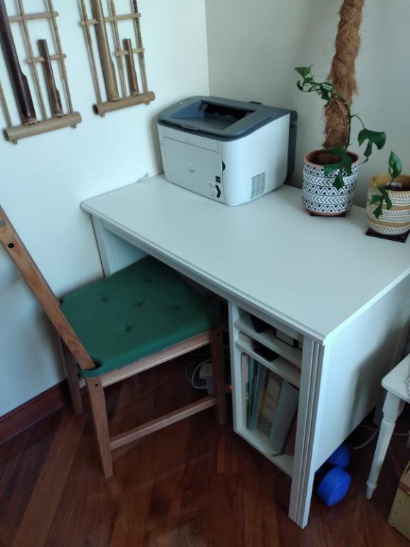 Ikea BRUSALI Desk white 90x52x73 cm