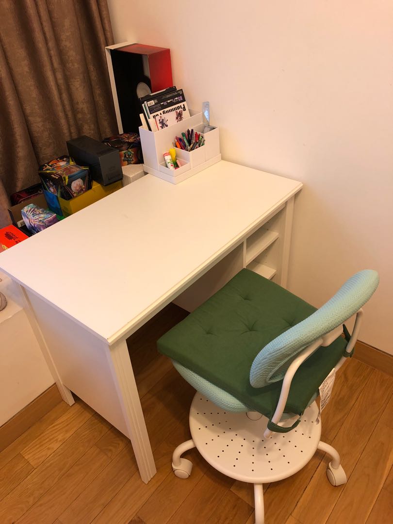 IKEA children study desk with chair, Furniture & Home Living, Furniture