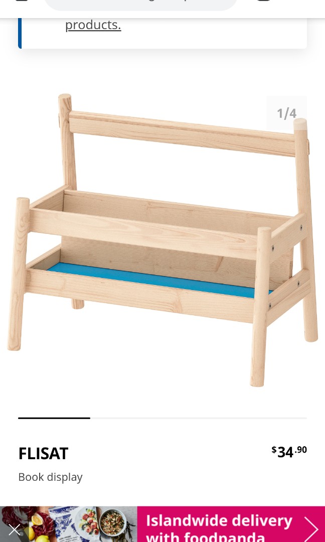 IKEA Children's Book Display, Furniture & Home Living, Furniture