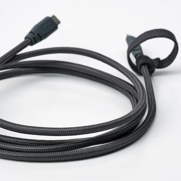 LILLHULT USB-A to USB-C, dark gray, 4'11 - IKEA
