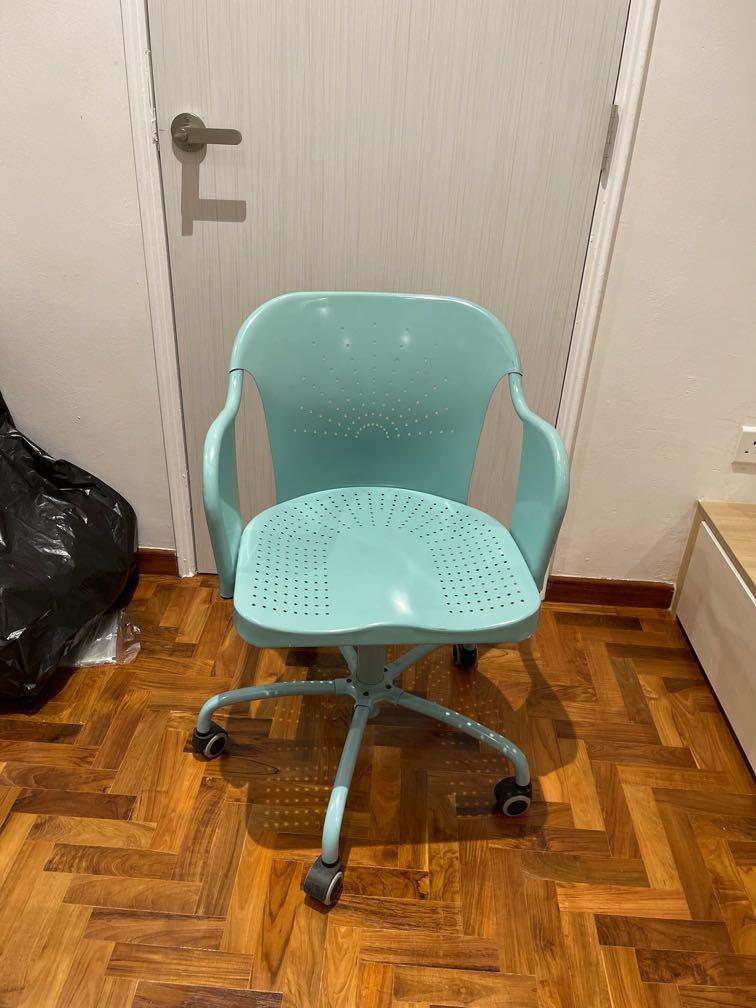 Teal desk sales chair ikea