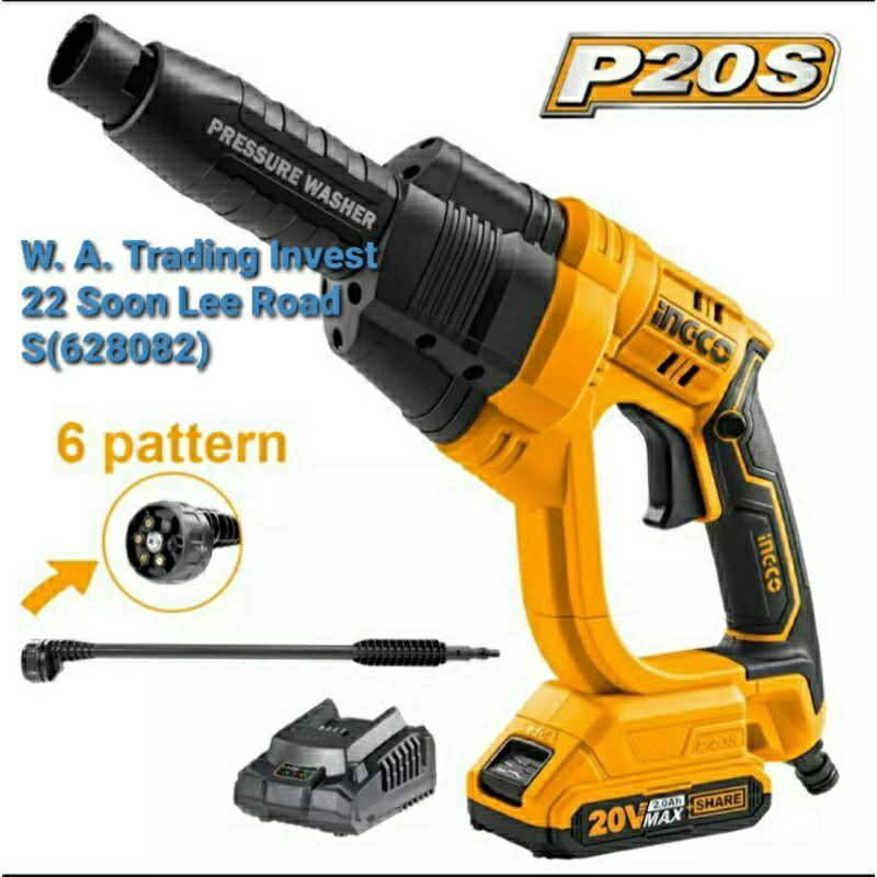 INGCO P20S Cordless lithium-ion 