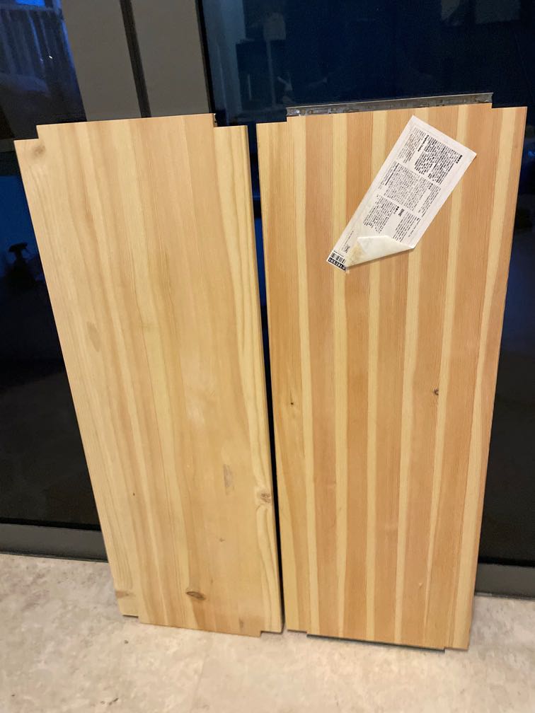 Ivar Shelf x2 missing 2 pins , Furniture & Home Living, Furniture