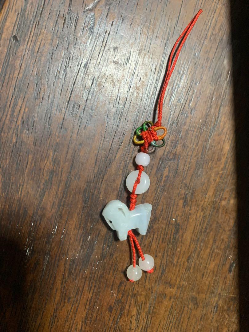 Jade Goat Charm (Category: Charms) located in Paranaque City. Submitted by rubyduya (Listing ID 1094010893, Image 1). Description: Bought from HK.