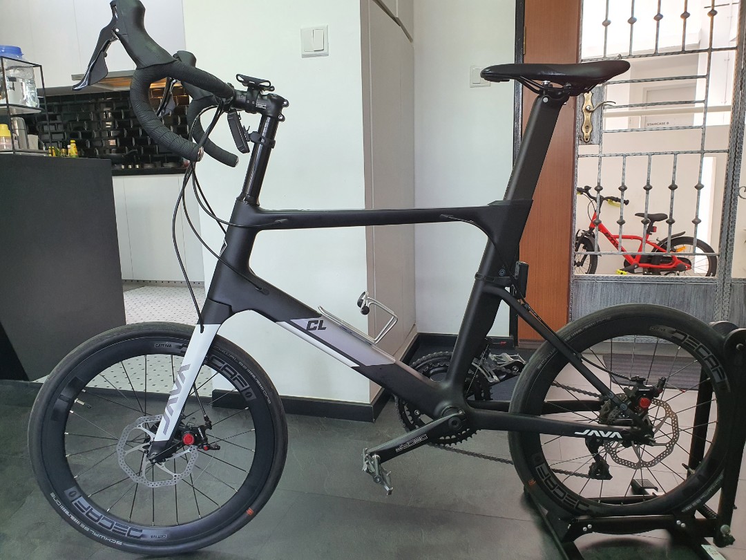 JAVA CL mini velo 22 speed carbon Sports Equipment Bicycles Parts Bicycles on Carousell
