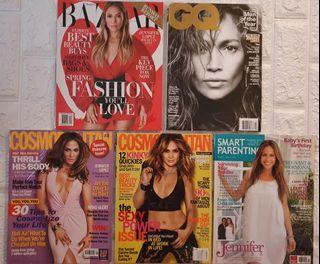 Jennifer Lopez magazine covers bundle