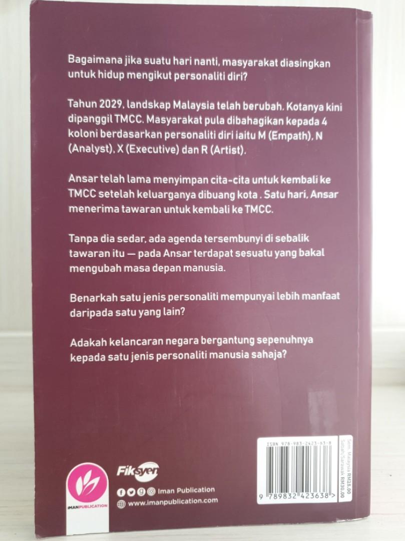 Koloni M Auni Zainal Novel Melayu Malay Novel Iman Publications Hobbies Toys Books Magazines Fiction Non Fiction On Carousell