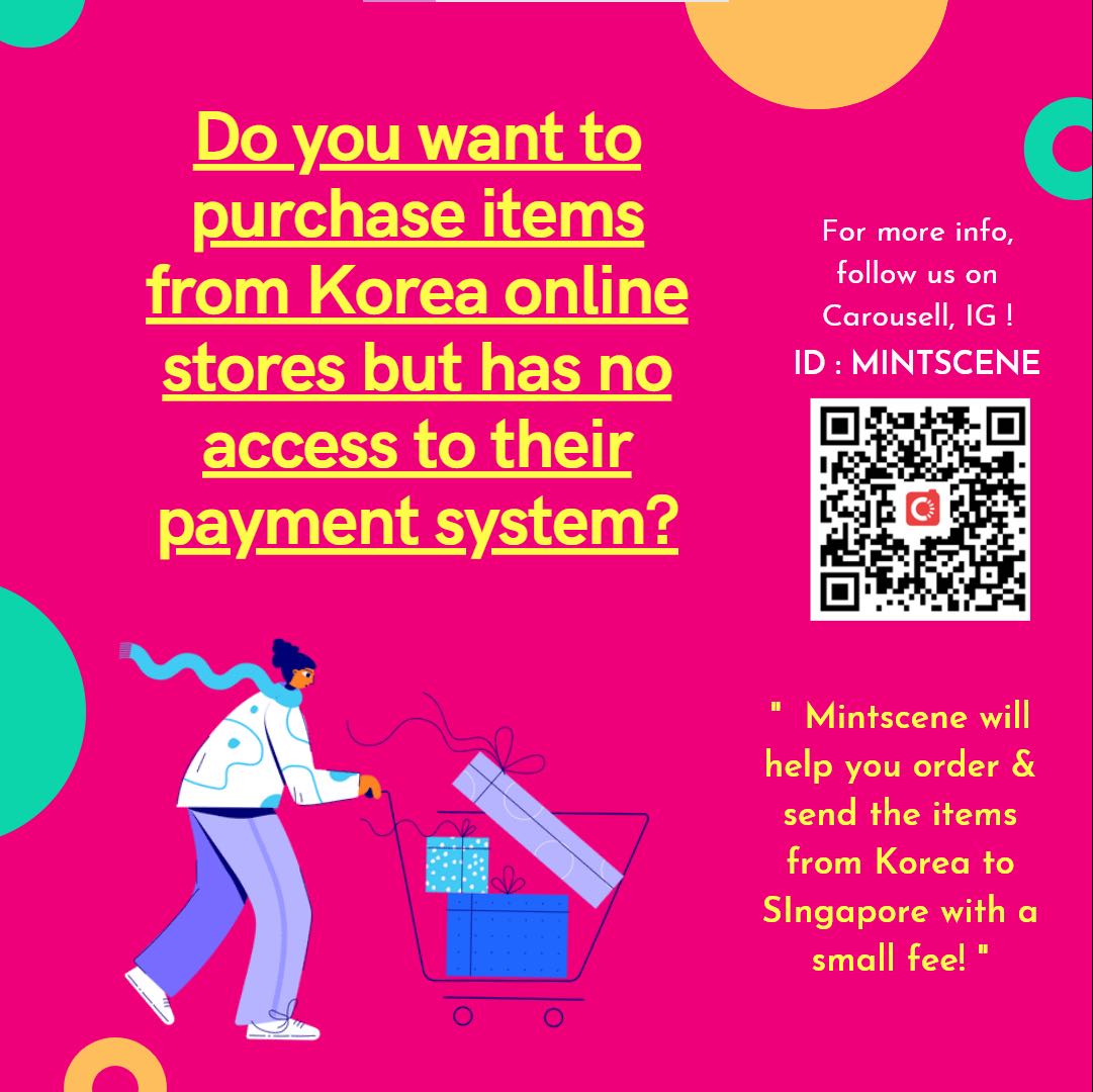 Shop in Korea Korea Personal Shopper , Everything Else on Carousell