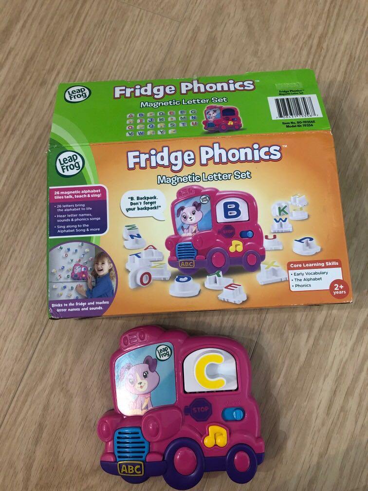 Leapfrog Fridge Phonics Magnetic Letter Set Hobbies And Toys Toys