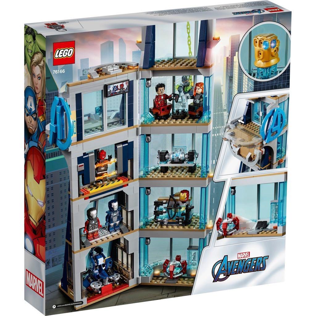 LEGO 76125 Marvel Iron Man Hall Of Armour 76166 Avengers Tower Battle Hobbies Toys Toys Games on Carousell