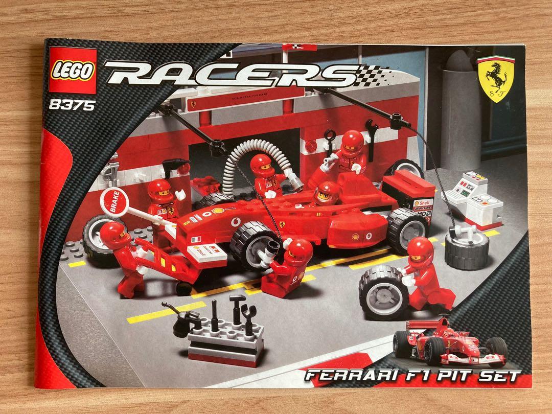 Ferrari F1 Pit Set 8375 - LEGO® Ferrari™ - Building Instructions