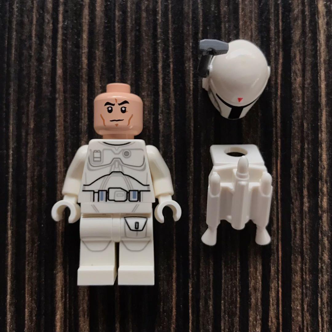 LEGO Star Wars White Boba Fett minifigure, Hobbies & Toys, Toys & Games on Carousell