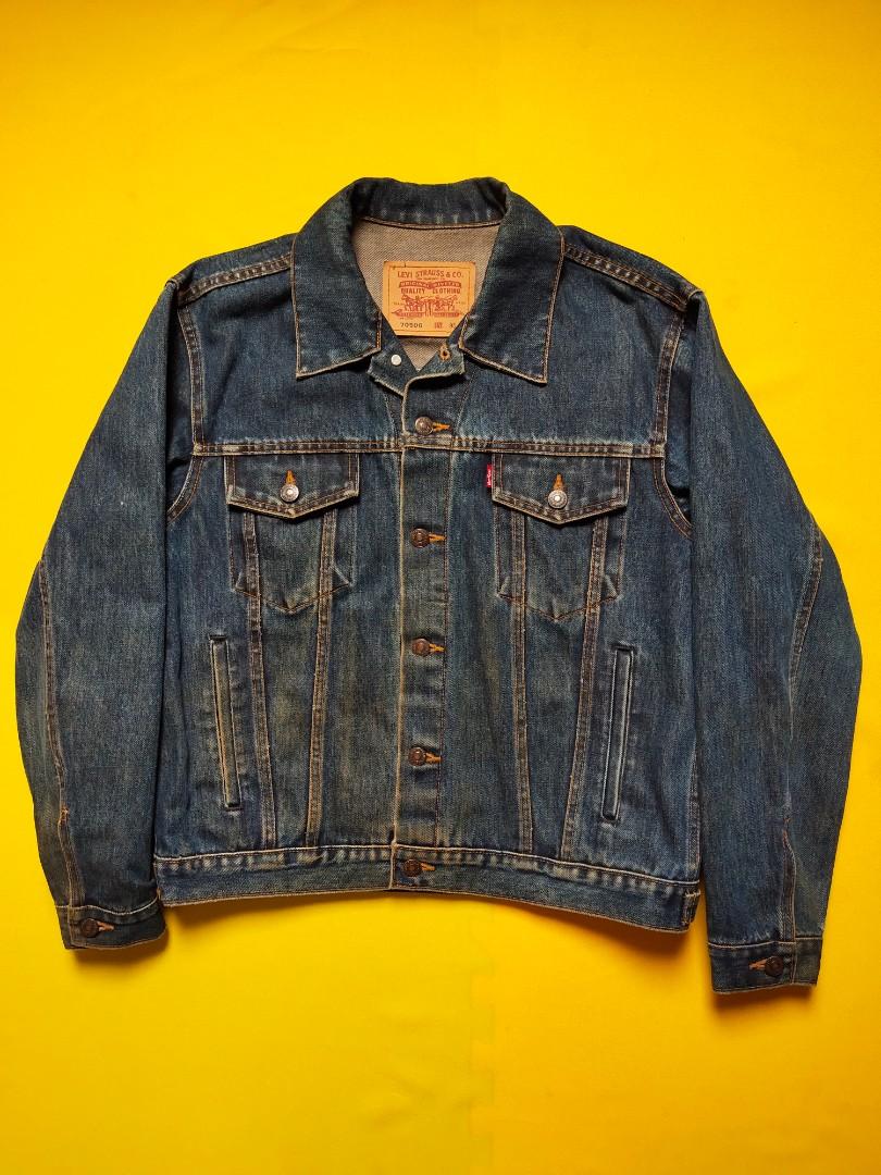 LEVIS - Vintage 70506 Trucker Denim Jacket Made in Japan, Men's 