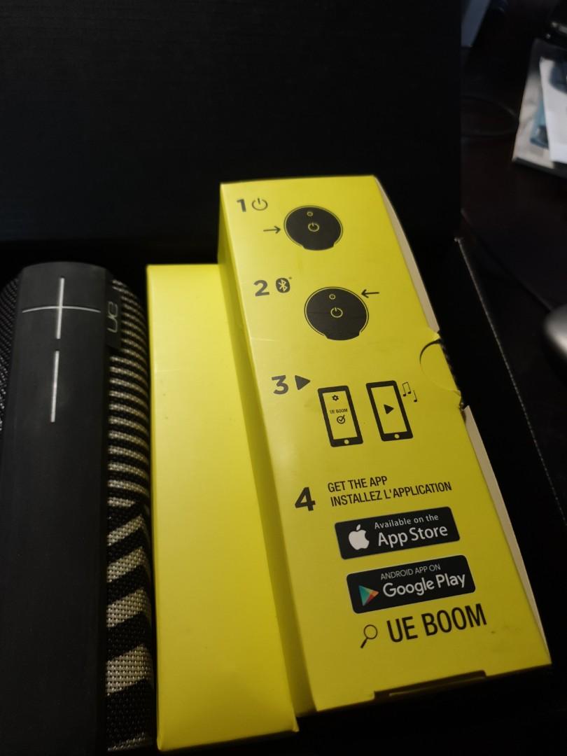 Rare Colours UE Boom 2 Ultimate Ears Portable Bluetooth Waterproof Speakers, Audio, Soundbars