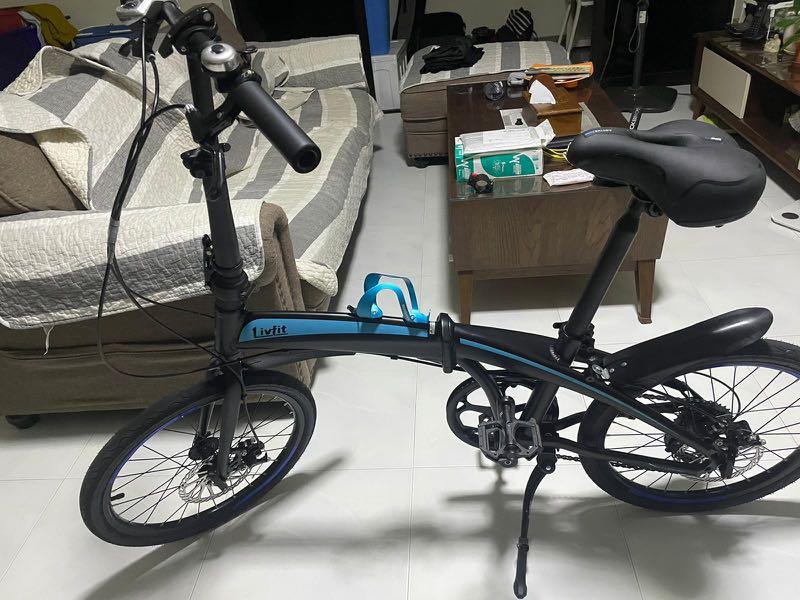 Foldable Bike Livfit X4 Sports Equipment Bicycles Parts Bicycles on Carousell