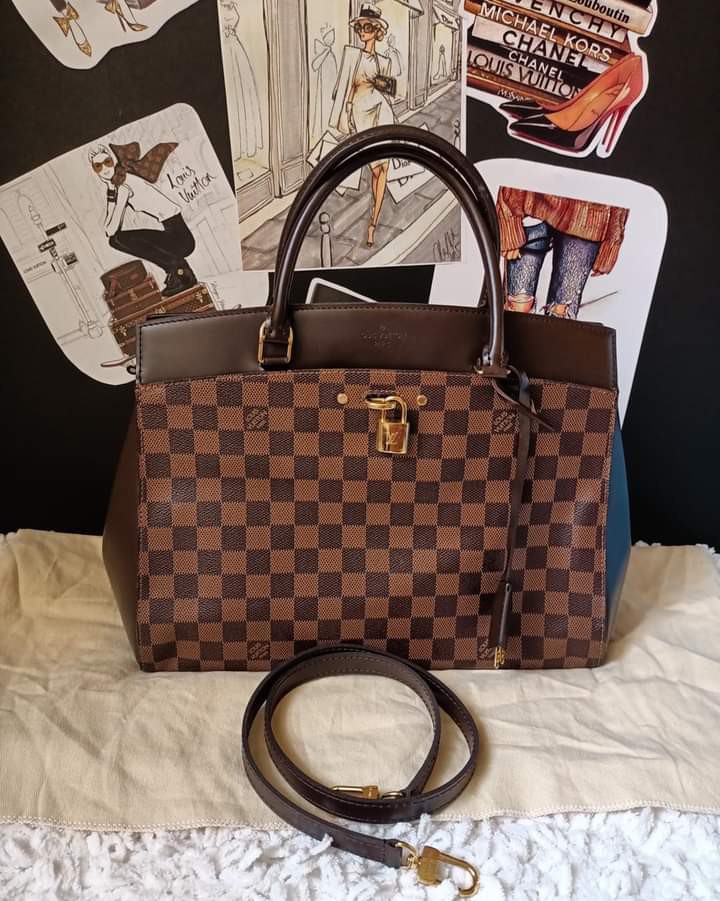 Like New Louis Vuitton Rivoli MM in Monogram Canvas (Date Code: MB4210),  Luxury, Bags & Wallets on Carousell