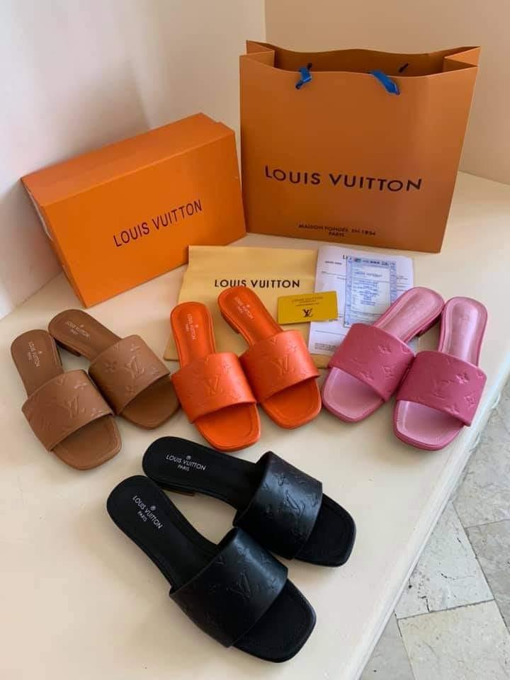 lv flat sandals