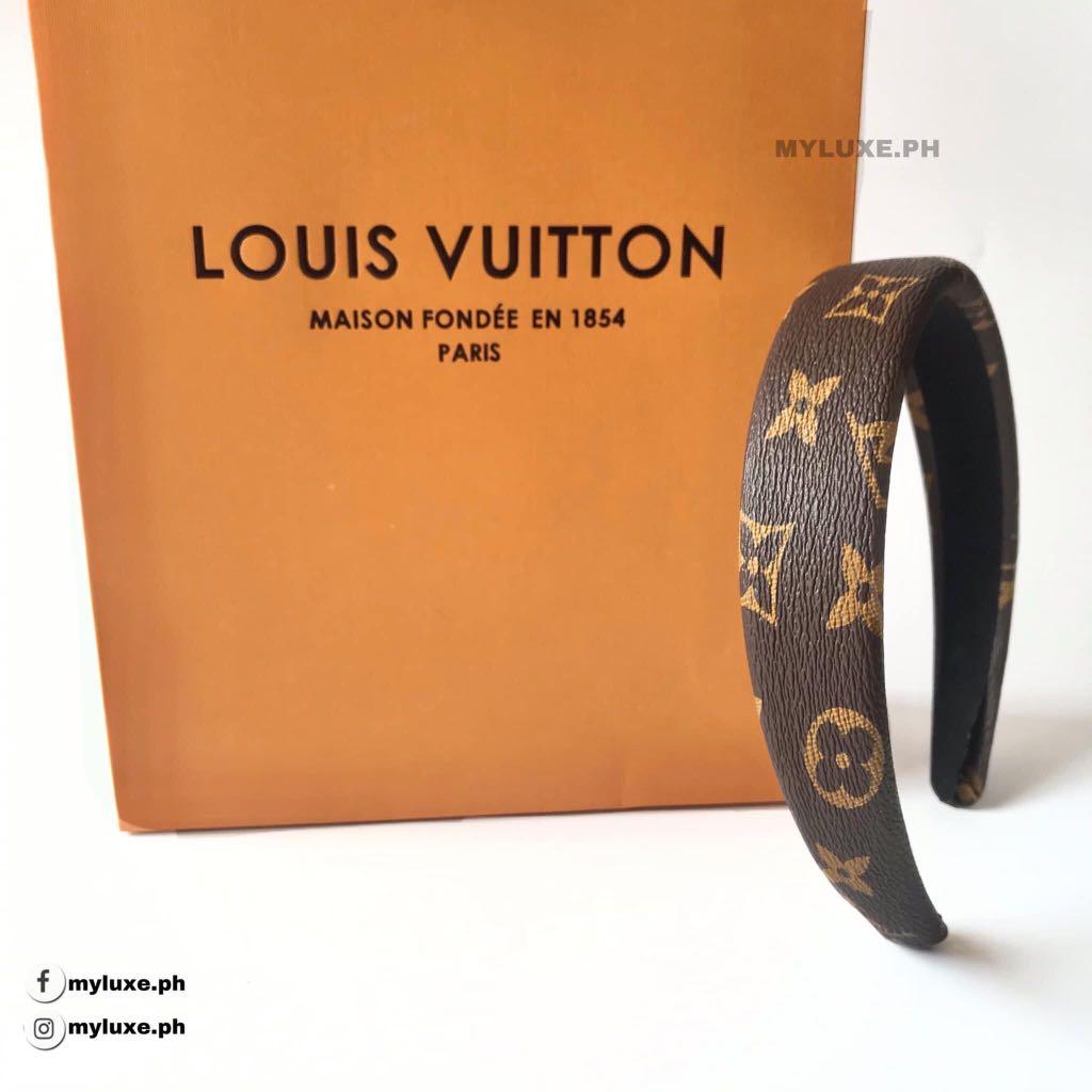 Louis Vuitton Monogram Monogram Headband 2021-22FW, Brown