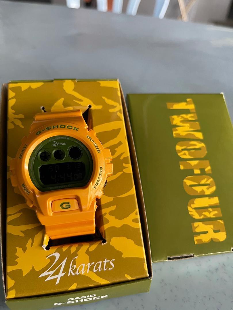 G shock top 24 karat kuning
