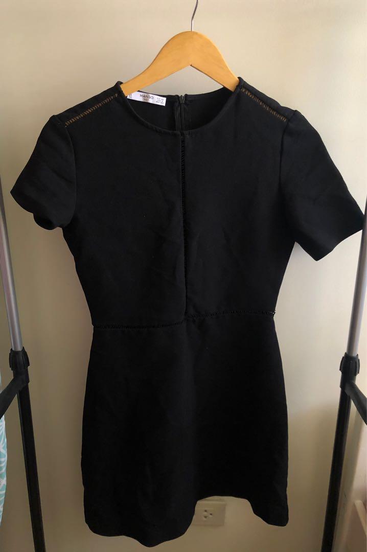 Mango suit black dress clearance