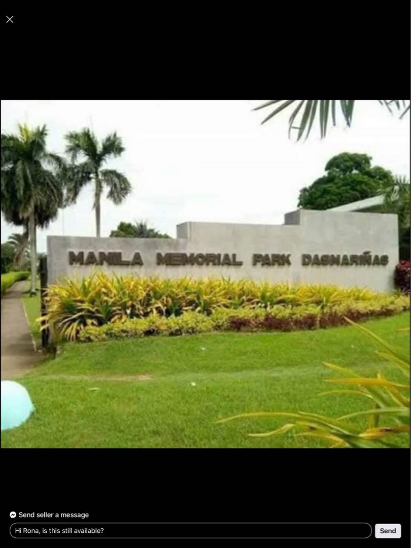 Manila memorial dasmariñas Cavite, Property, For Sale, Memorial Lot on