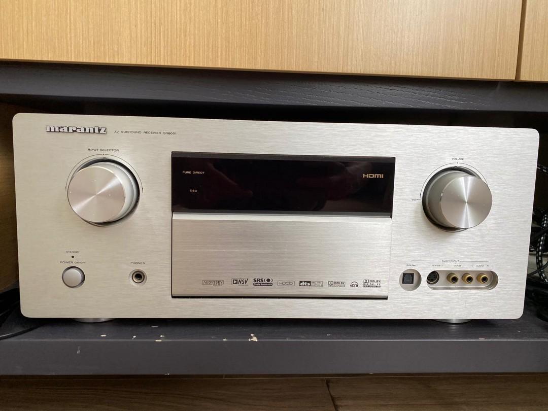 Marantz AV Receiver SR6001 擴音機, 音響器材, 可攜式音響設備 Carousell