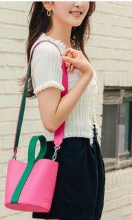 Marhen J amber bag  macaron in pink