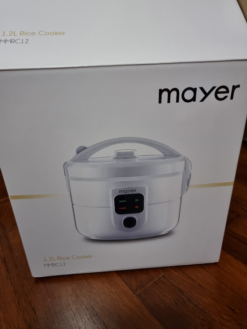 Mayer Rice cooker 1.2l, TV & Home Appliances, Kitchen Appliances