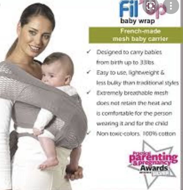 mesh baby sling