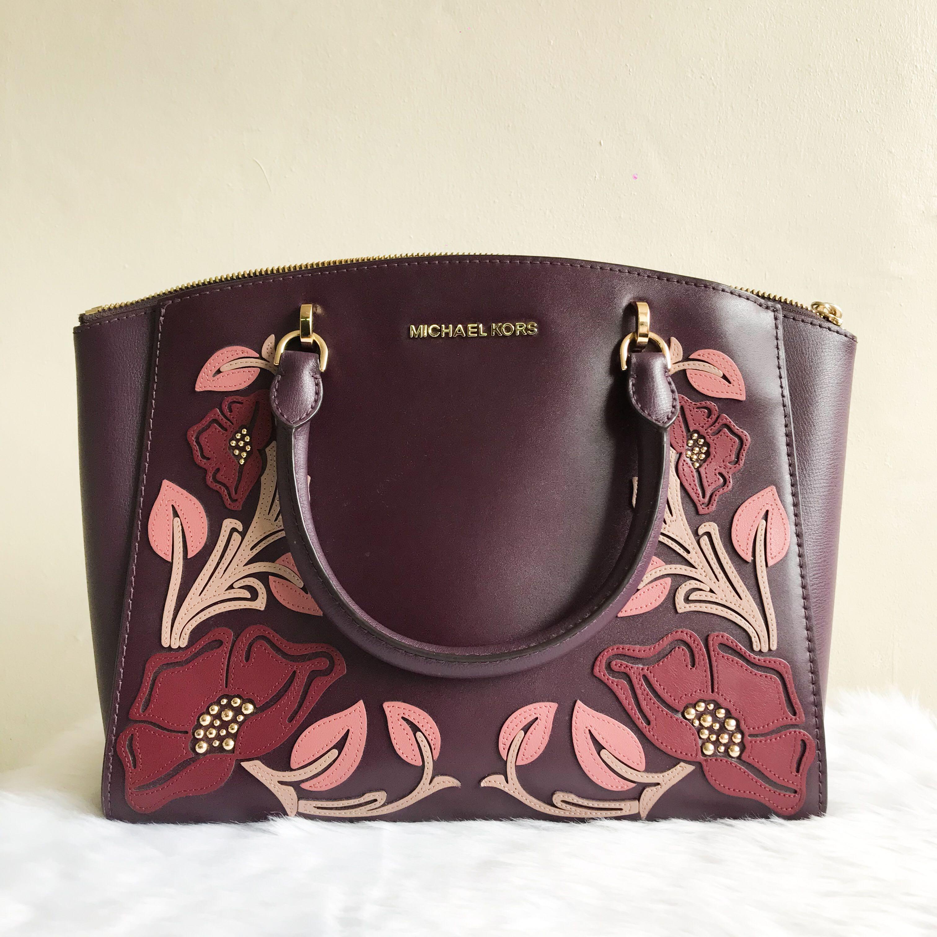 Michael kors top embroidered bag