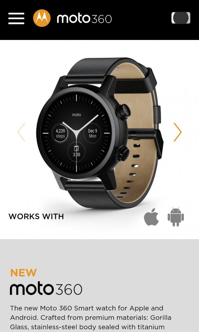 Moto 360 gen 3, Mobile Phones & Gadgets, Wearables & Smart Watches on