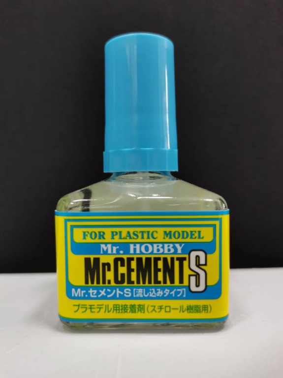 MR. CEMENT S MC129 40ML MR. HOBBY ADHESIVE GLUE FOR GAP FILLING GUNDAM PLAMO GUNPLA MODEL KIT