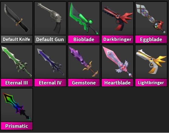 CHEAP* Roblox Mm2 Eternal cane + Luger cane Godly knife *FAST DELIVERY*
