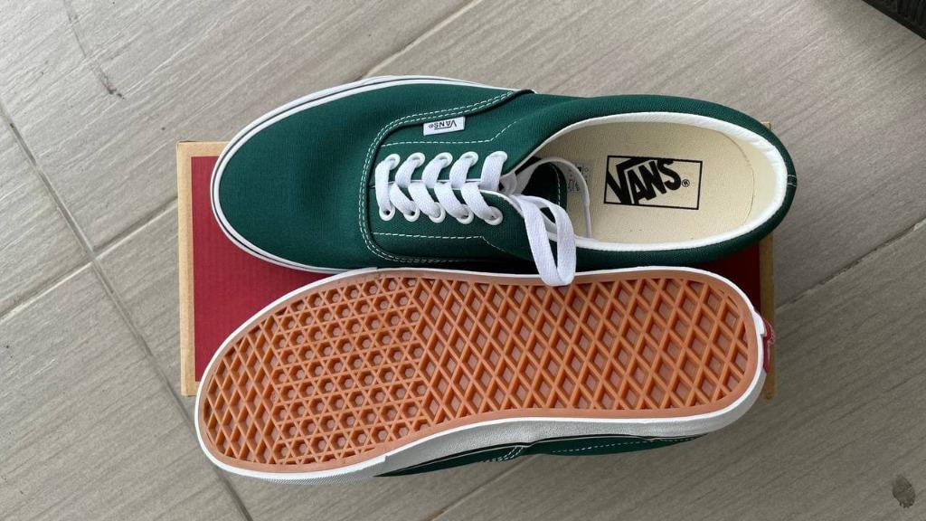 vans era bistro green