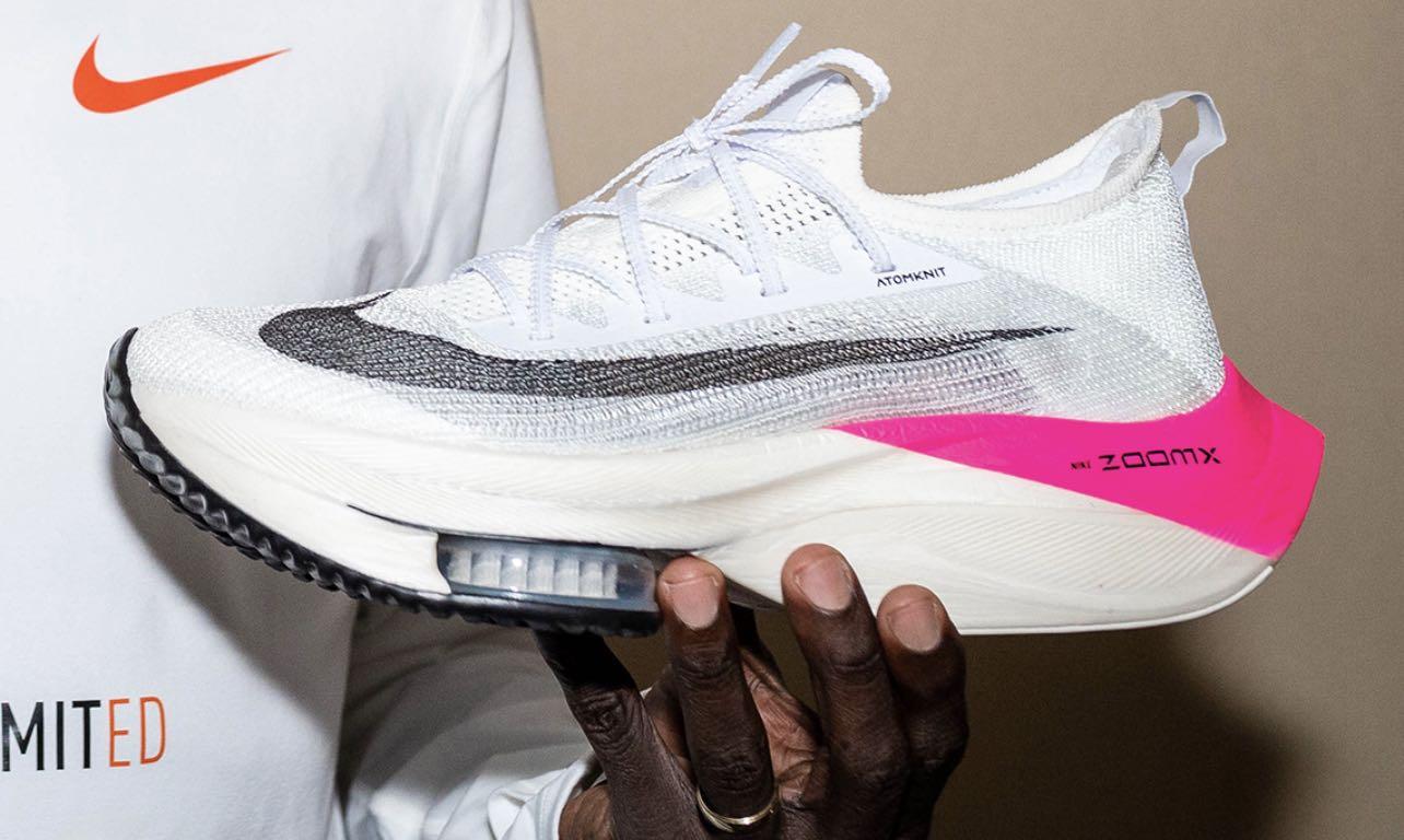 Eliud Kipchoge White Pink 