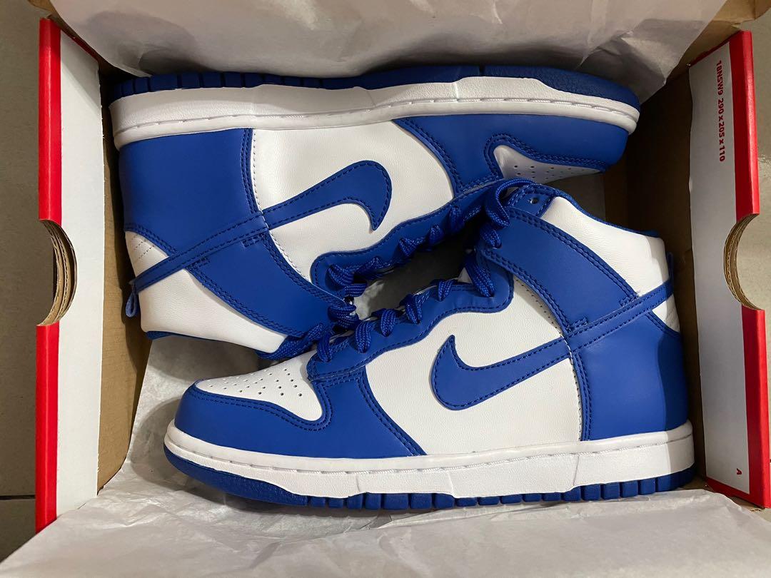 Nike Dunk High Game Royal GS Men s Fashion Footwear Sneakers on