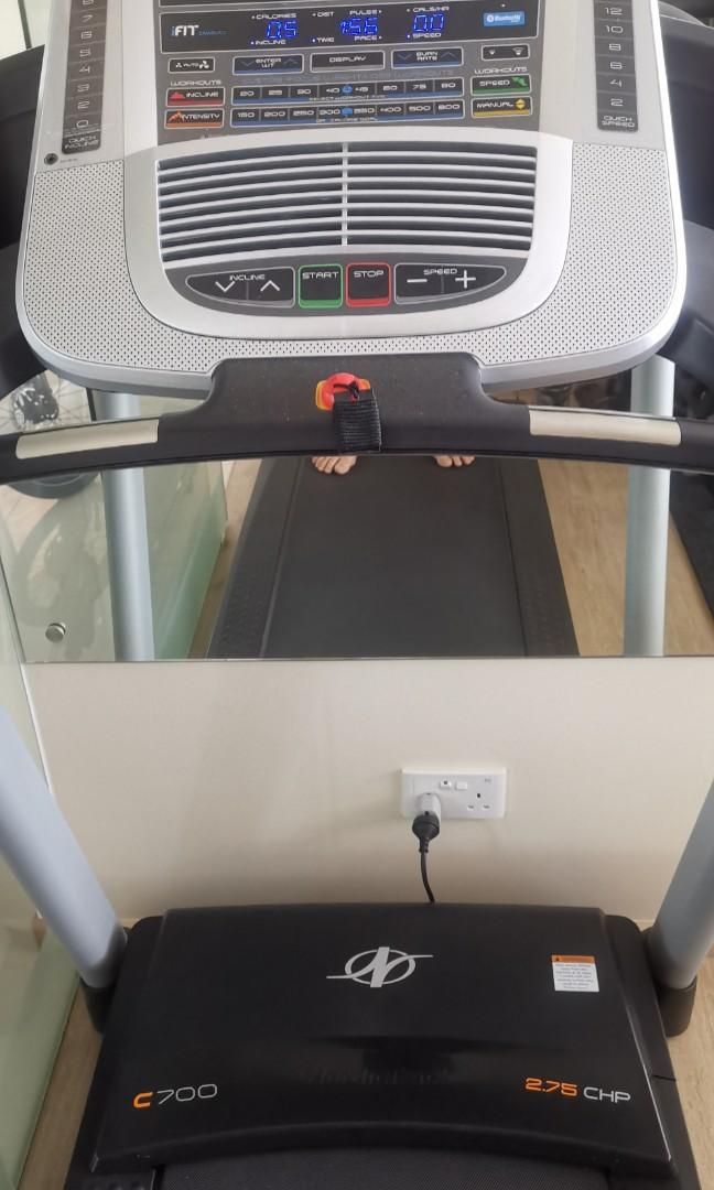 Nordic C700 treadmill Sports Equipment Exercise Fitness Cardio Fitness Machines on Carousell