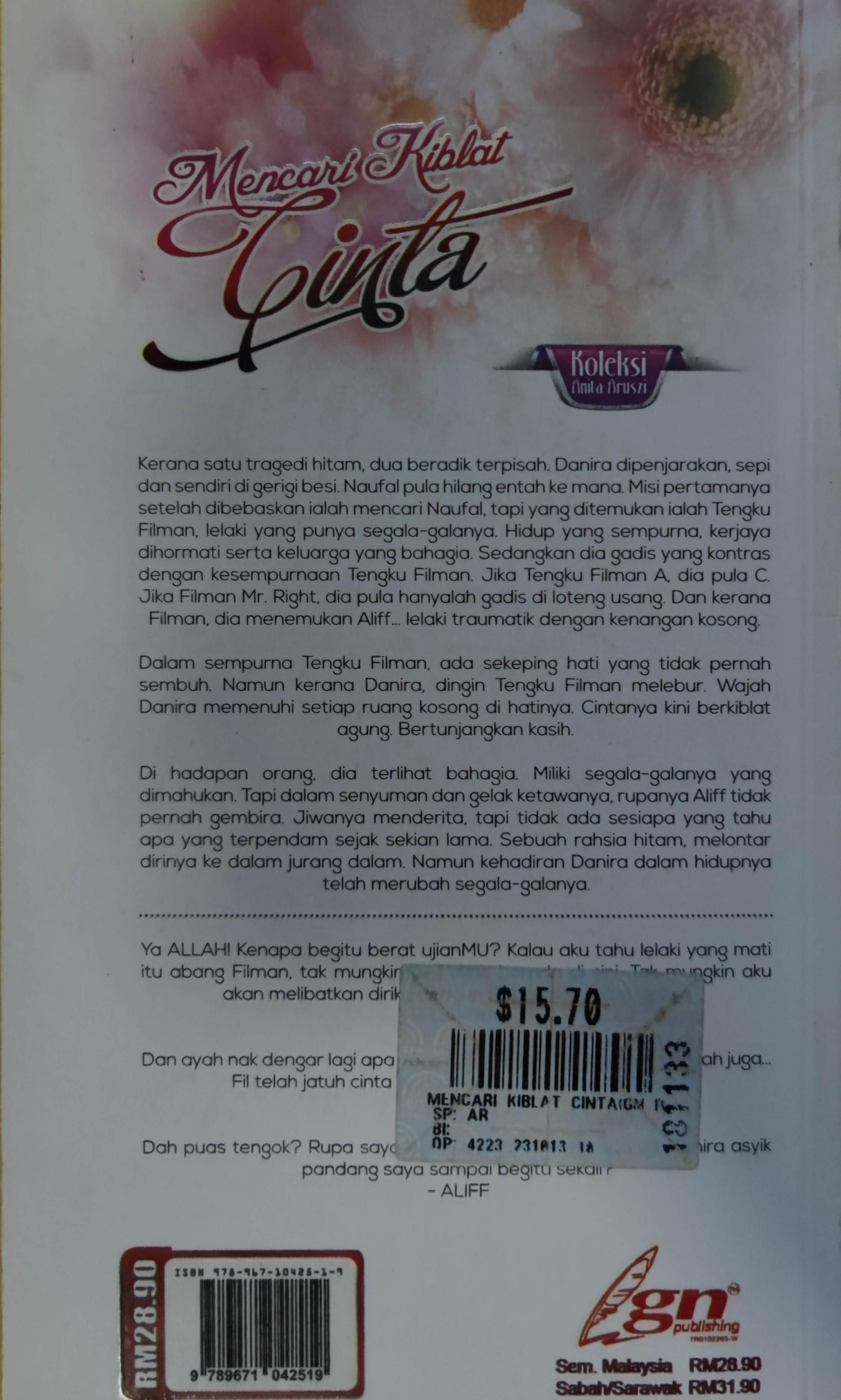 Novel For Sale Malay Melayu M111 M115 Hobbies Toys Books Magazines Fiction Non Fiction On Carousell