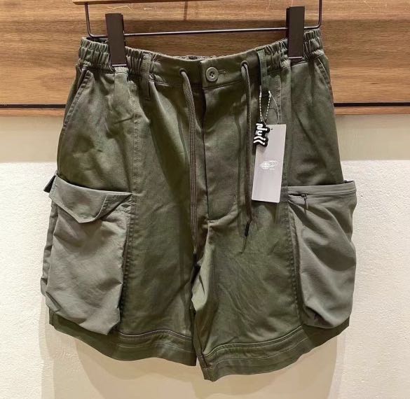 NULL TOKYO X Beams 別注Outside Shorts Pants Olive Size L wtaps 