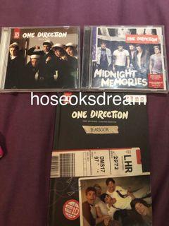 one direction kiss you, midnight memories, take me home limited edition yearbook