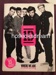 one direction official where we are book