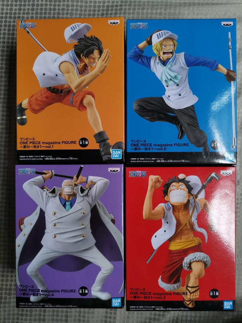 One Piece Magazine Figure Dream Set Of 4 Toys Games Action Figures Collectibles On Carousell