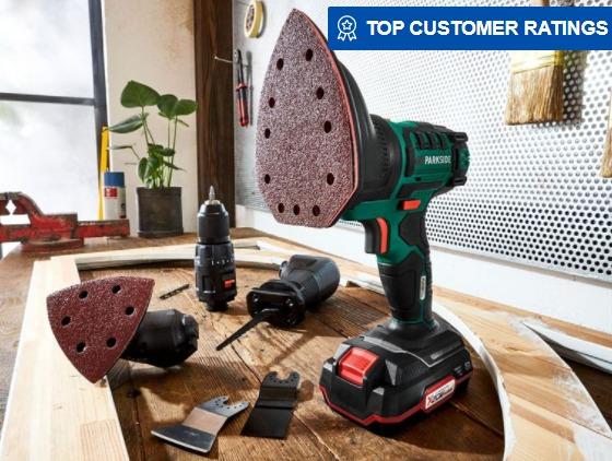 PARKSIDE cordless combination tool PKGA 20 Li C2 Free battery and charger