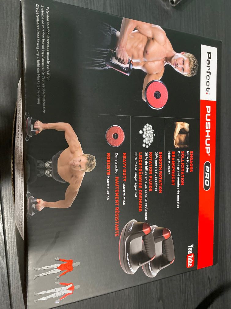 Perfect push-up pro, Sports Equipment, Exercise & Fitness, Toning ...