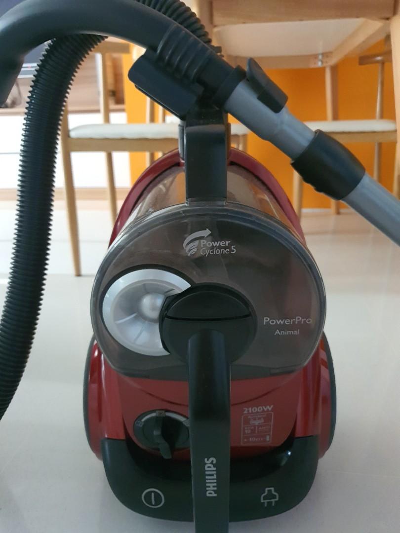 Philips Power Cyclone 5 2100W vacuum cleaner, TV & Home Appliances ...